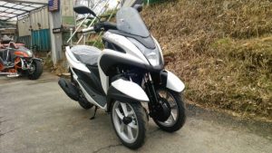 YAMAHAトリシテ トライク製作